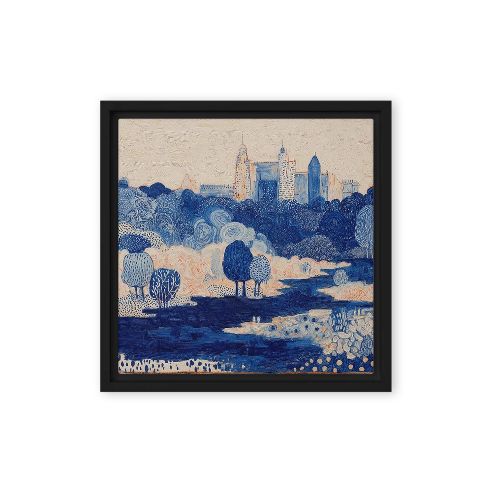 Blue City Parkland | Art Print