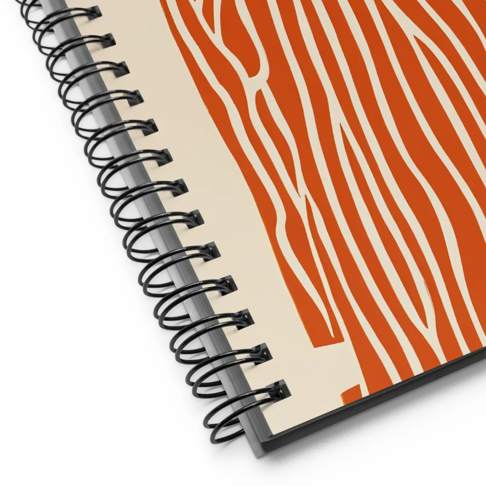 Abstract Faceless Woman 
 Spiral Notebook | 140 pages