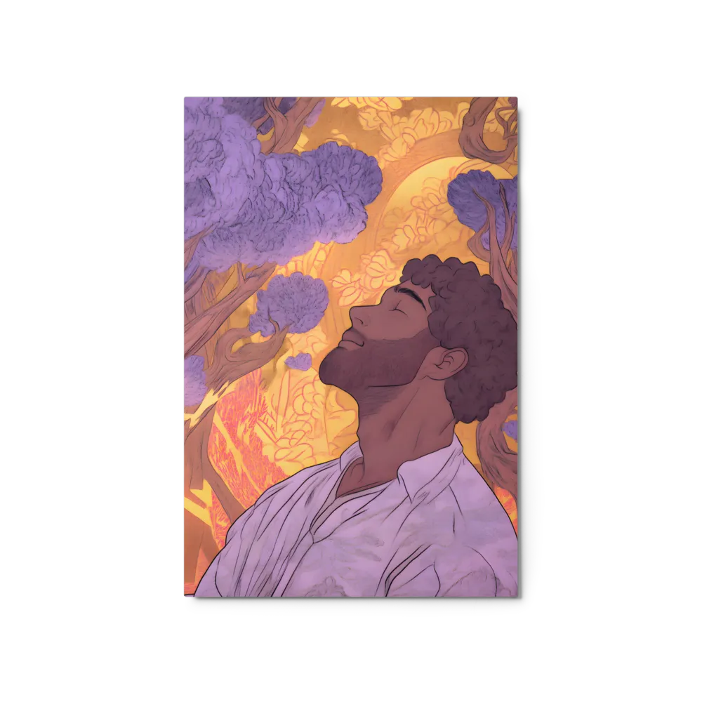 Golden Reverie 
 Metal Print | 20″x 30″