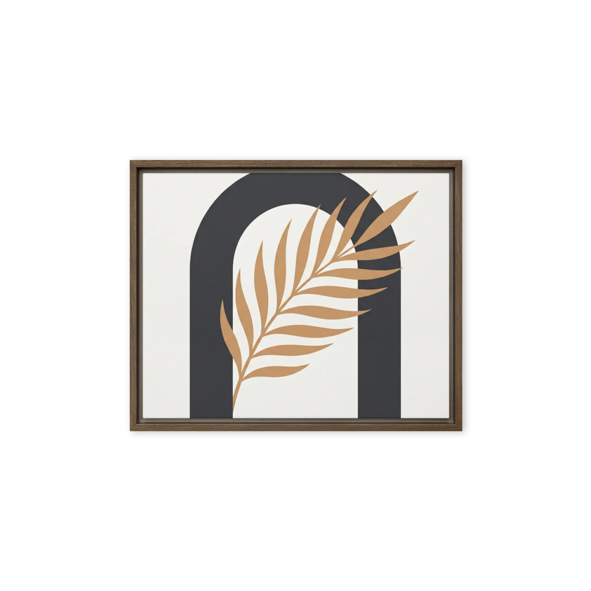 Minimalist Palm Arch