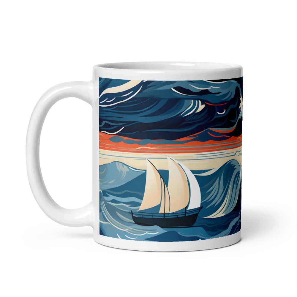 Ocean Whispers: A Voyage at Dusk