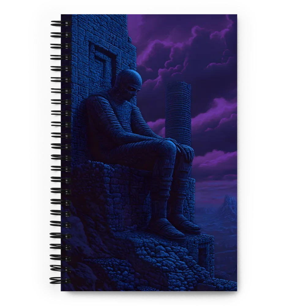 The Silent Sentinel 
 Spiral Notebook | 140 pages