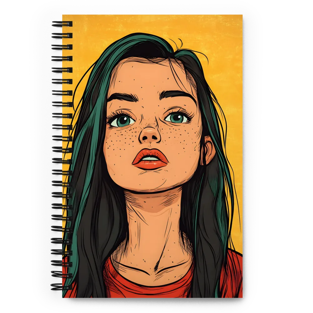 Freckled Gaze 
 Spiral Notebook | 140 pages