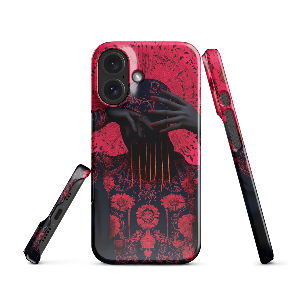 The Glimmering Veil 
 Samsung Galaxy S25 | Snap Case