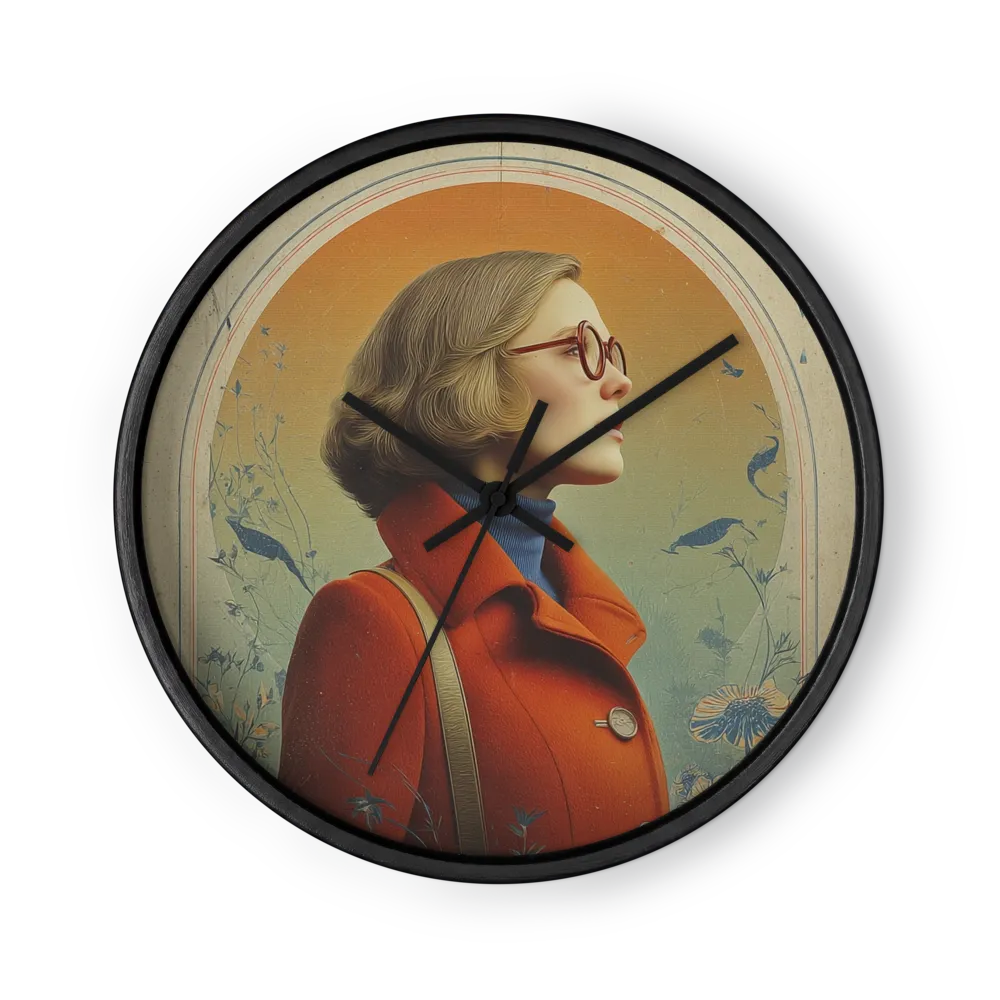 Autumn Profile | Wall Clock