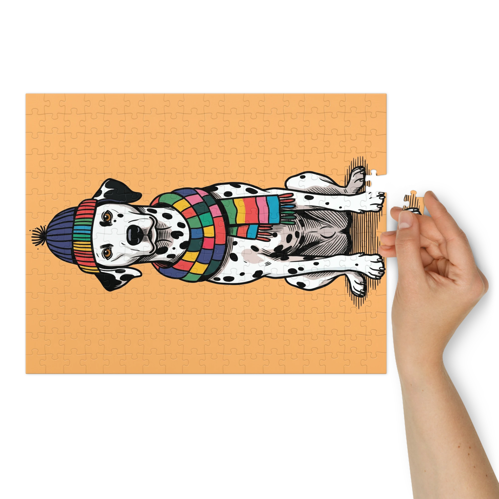 Pet Portrait Puzzle — Pop Art
