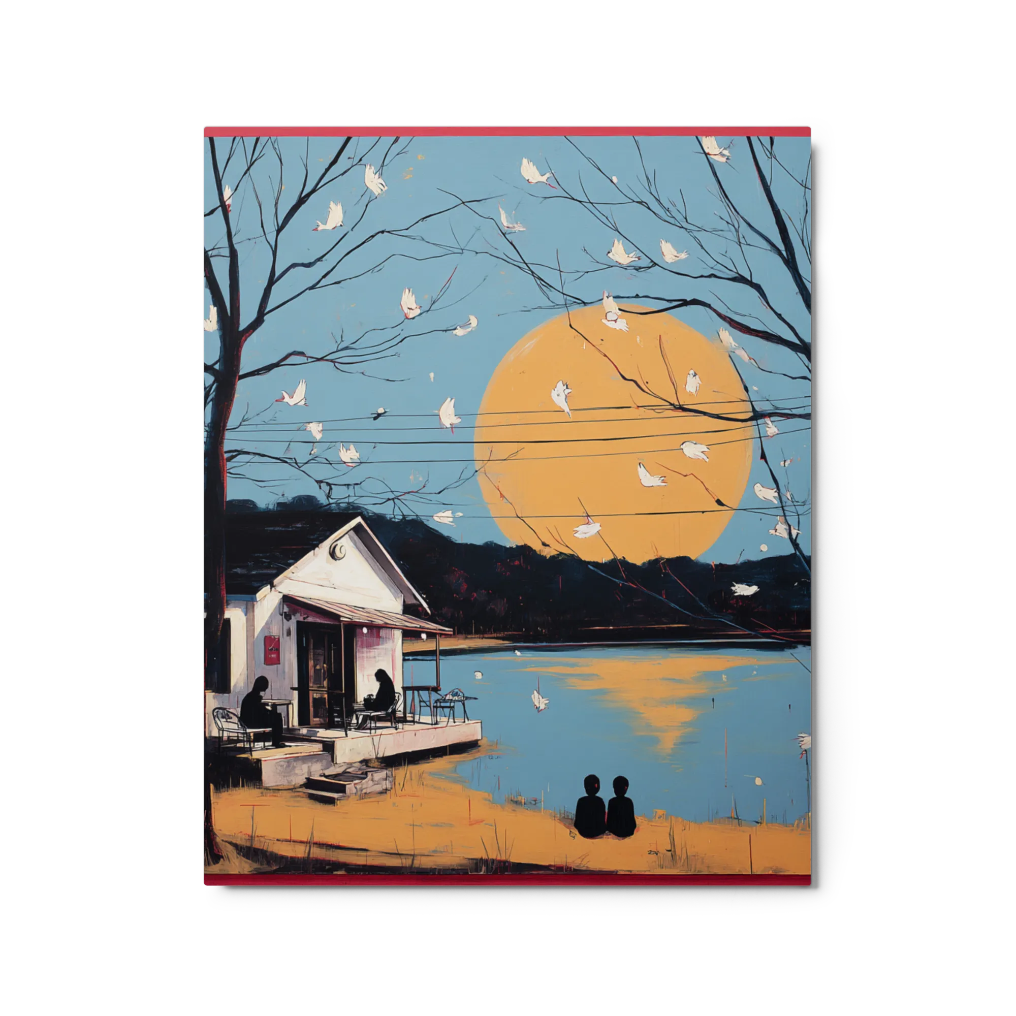 Twilight Lake Serenity