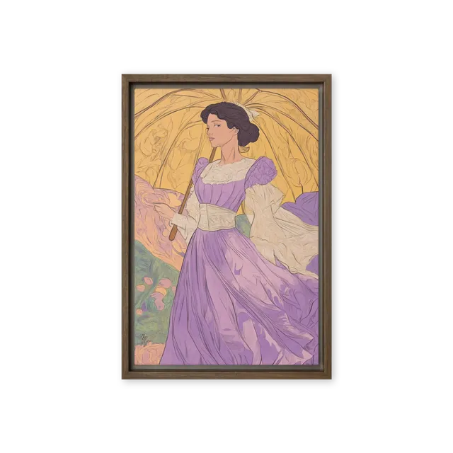 Art Nouveau Woman | Art Print