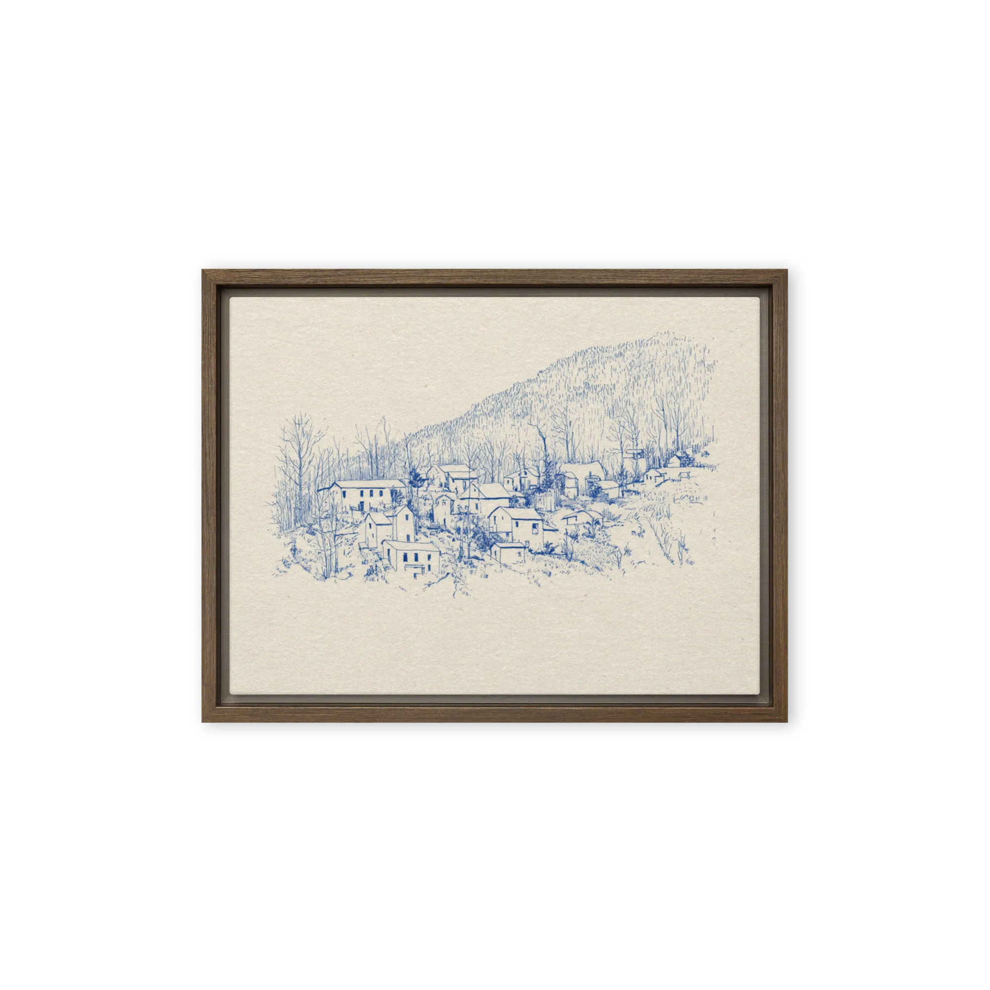 Hillside Village Sketch