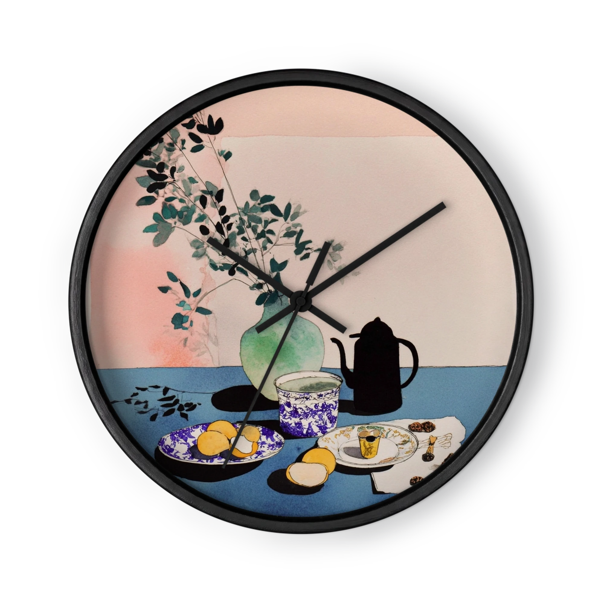 Still Life with Teapot and Citrus