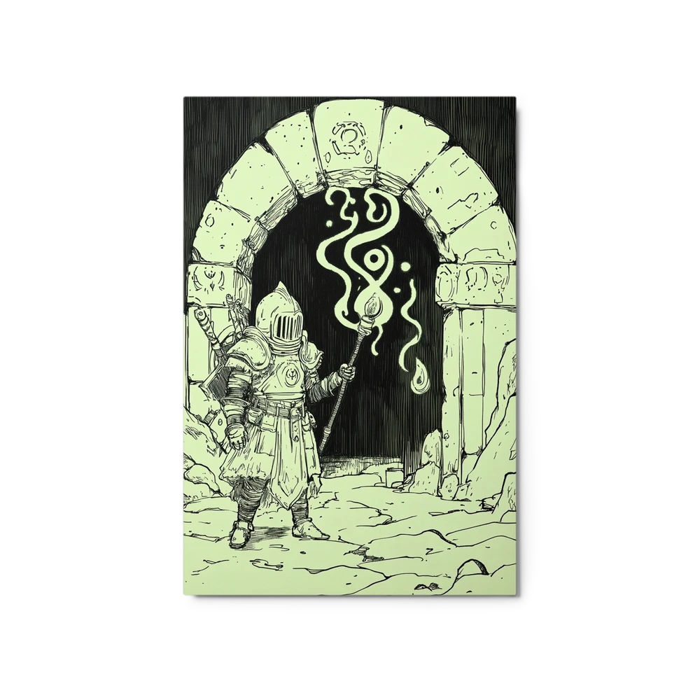 The Luminous Gateway | Art Print