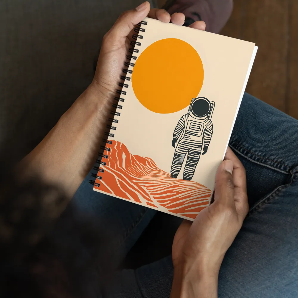 Martian Explorer 
 Spiral Notebook | 140 pages
