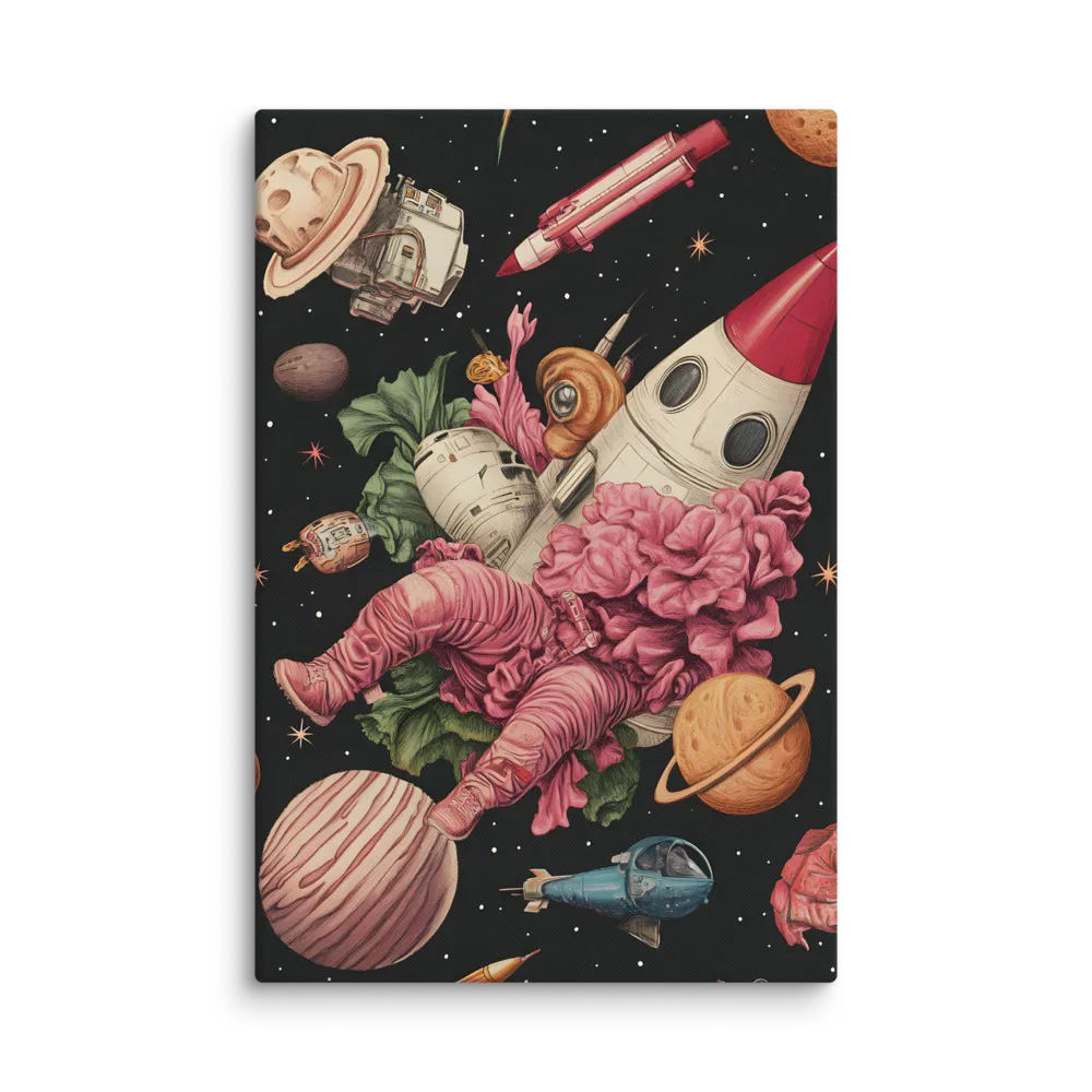 Cosmic Bloom 
 Canvas | 18″x 26″