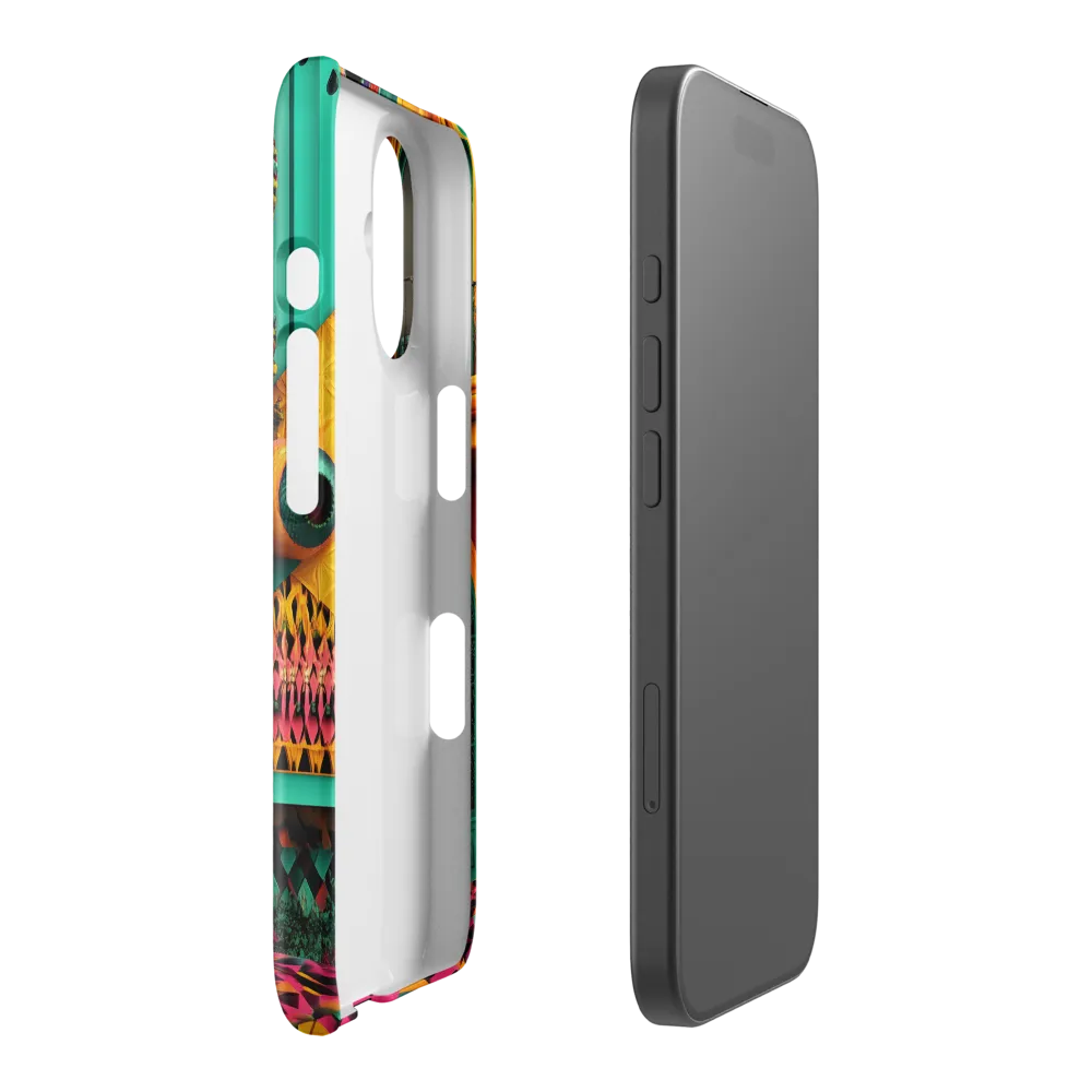 Dreamlike Cityscape Abstract 
 iPhone 17 Pro Max | Snap Case