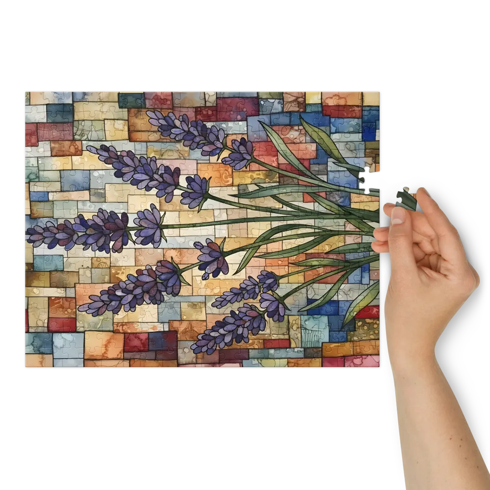 Mosaic Lavender | Jigsaw Puzzles