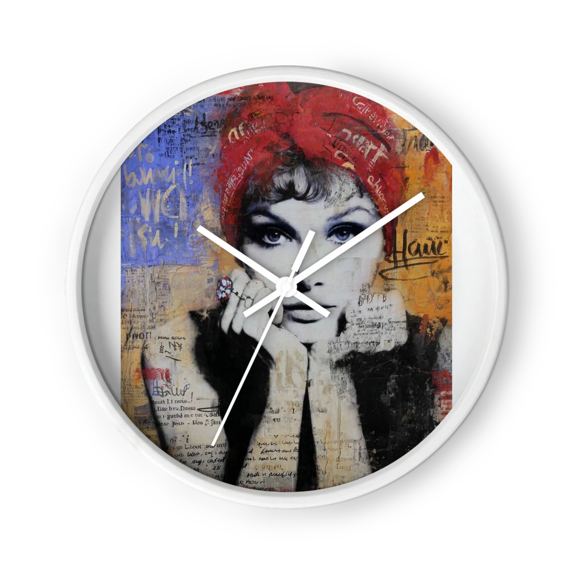 Woman with Red Headscarf