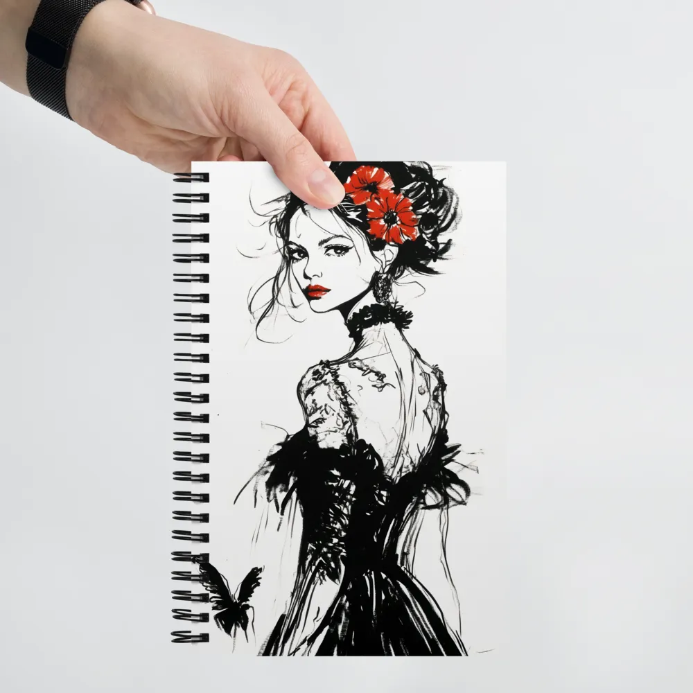 Crimson Grace 
 Spiral Notebook | 140 pages