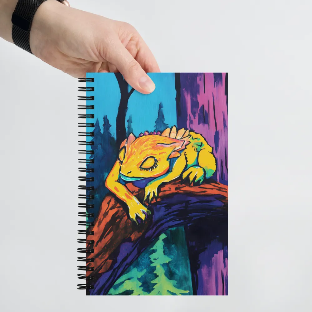 Tranquil Forest Dweller 
 Spiral Notebook | 140 pages