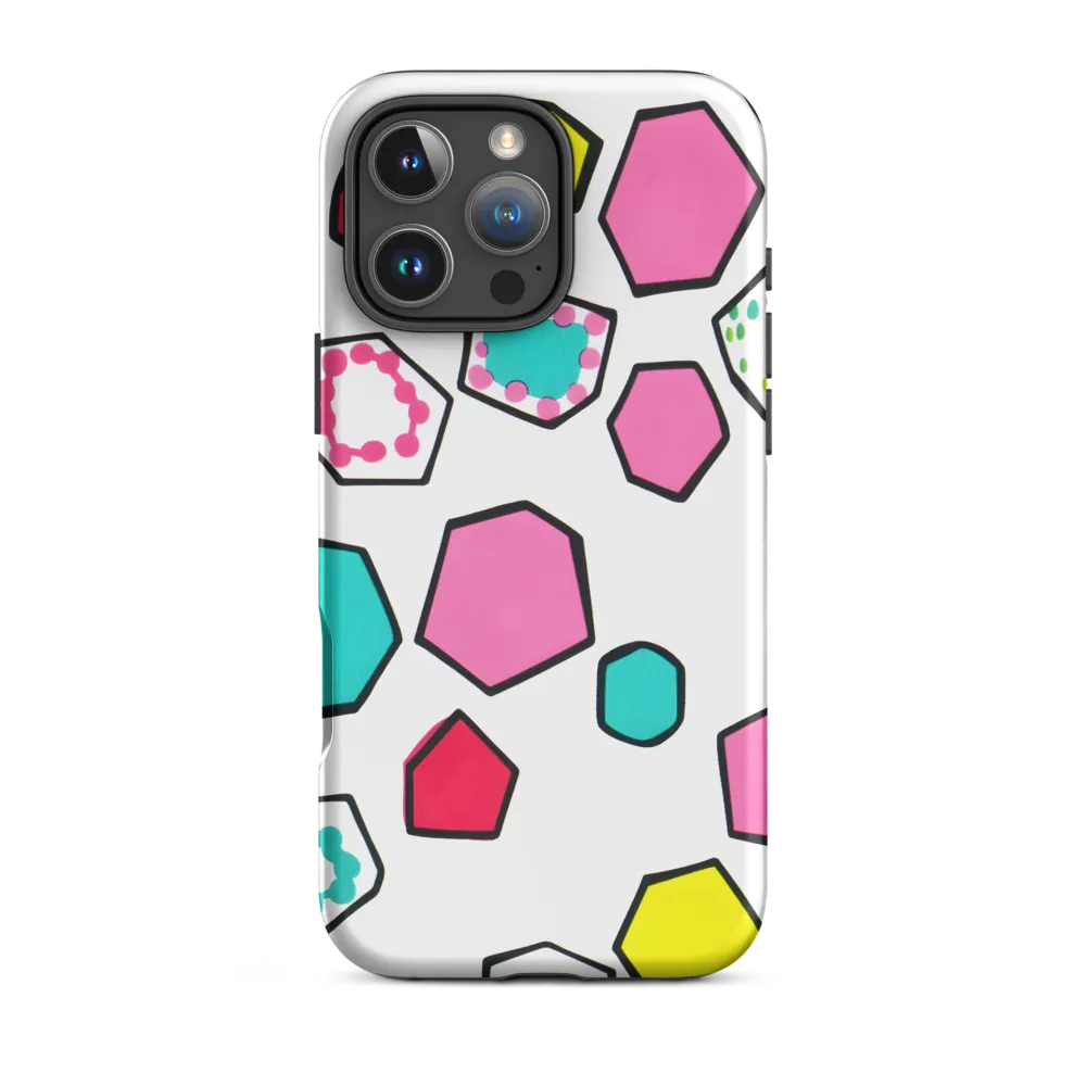 Geometric Pattern in Bright Colors | Phone Case