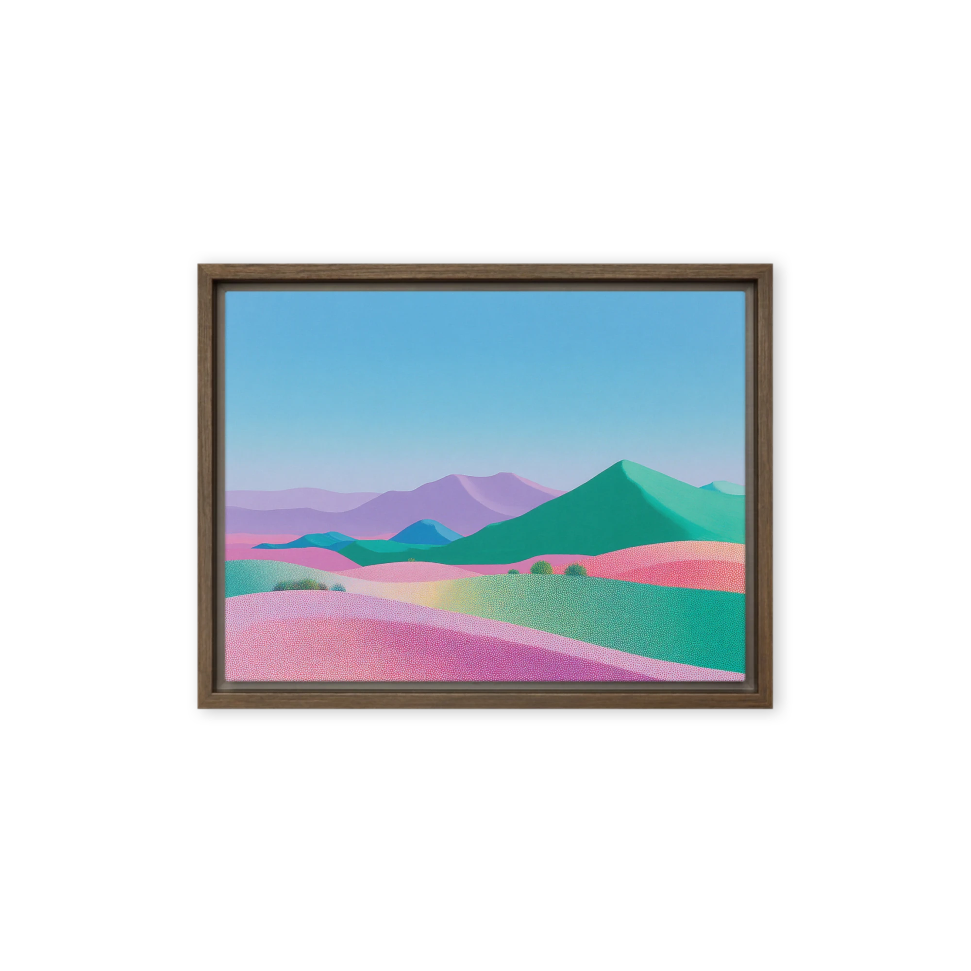 Pastel Hills and Mountains