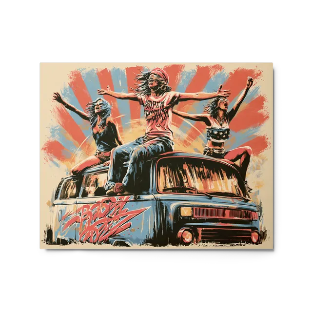 Freedom on Wheels | Art Print