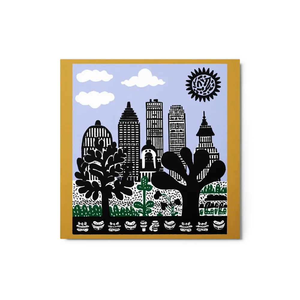 Urban Garden Skyline | Art Print