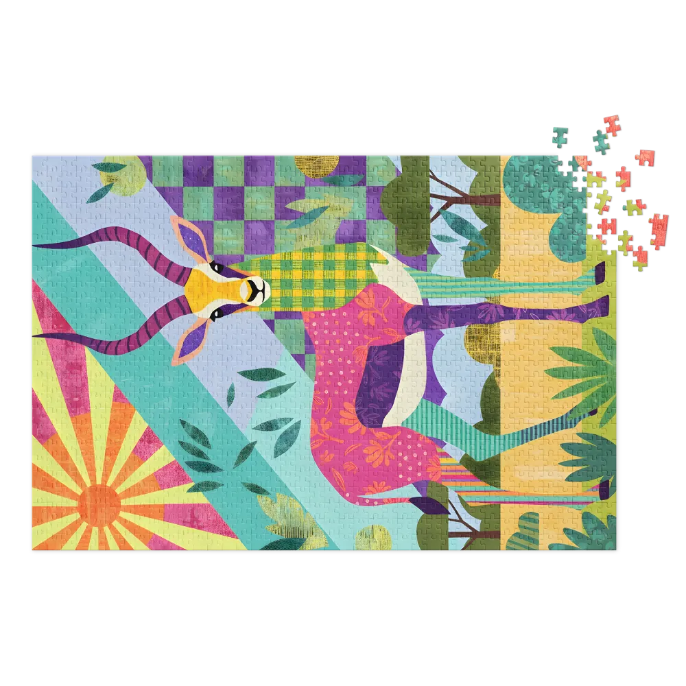 Patchwork Antelope