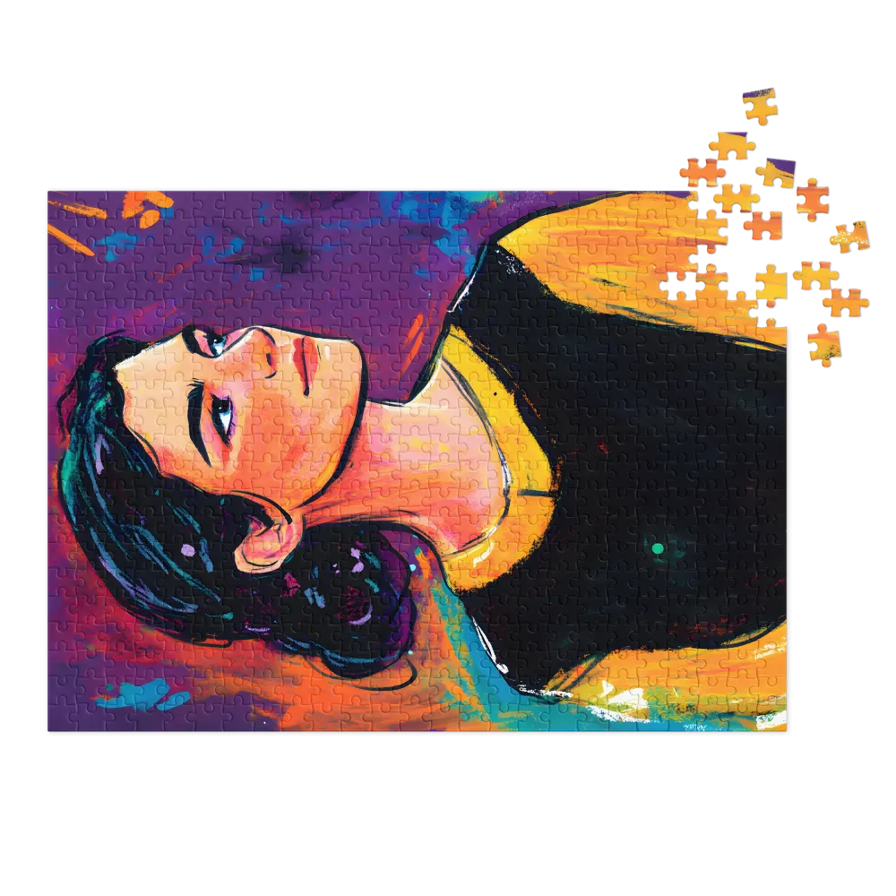 Portrait of a Woman in Yellow