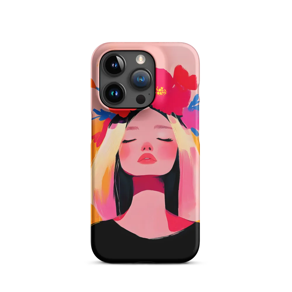 Serenity in Blooms 
 iPhone 14 Pro | Snap Case