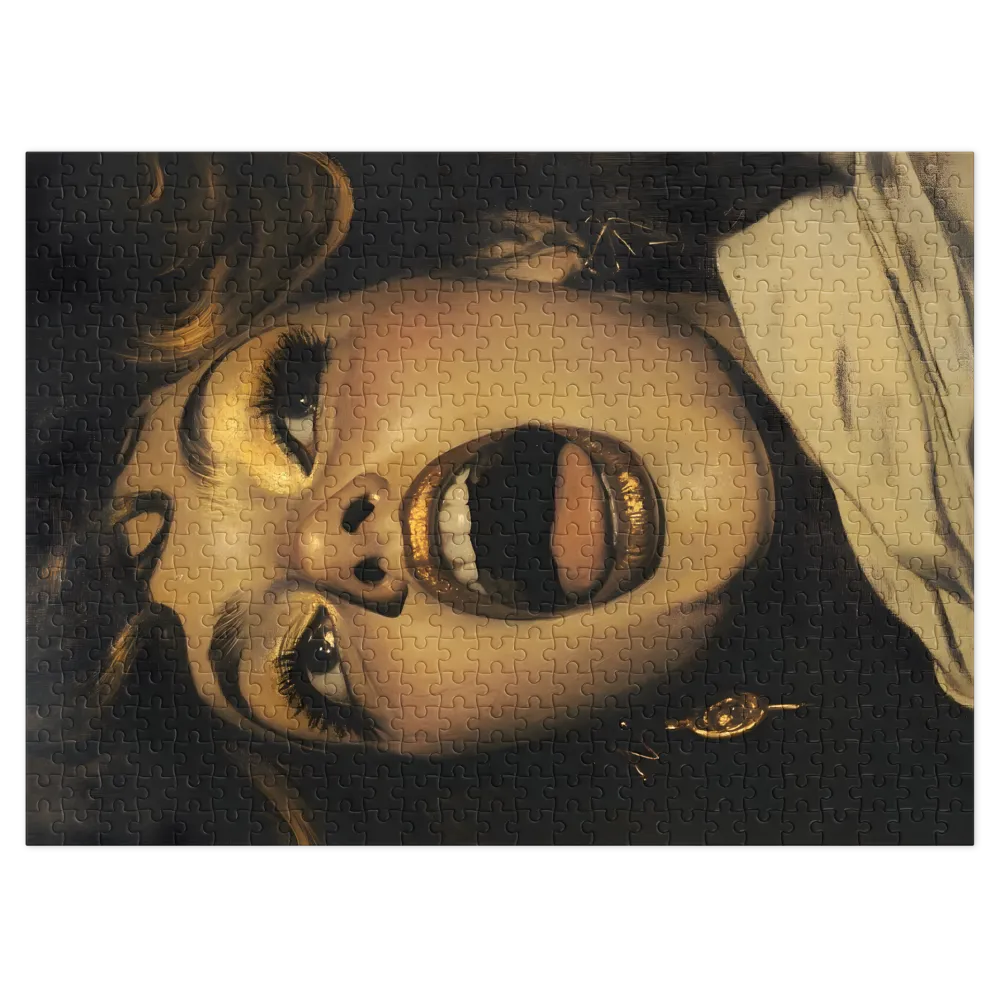Golden Cry 
 Jigsaw Puzzle in Tin Box