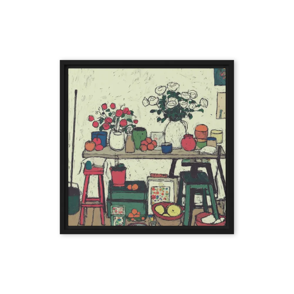 The Painter's Studio Table | Art Print