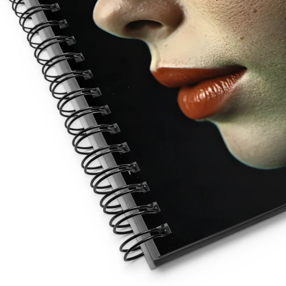 Enigmatic Gaze 
 Spiral Notebook | 140 pages