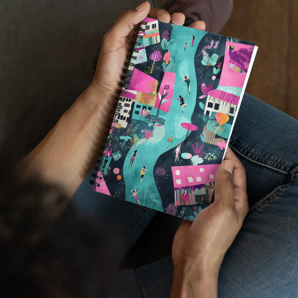 Whimsical Journey Through a Vibrant Landscape