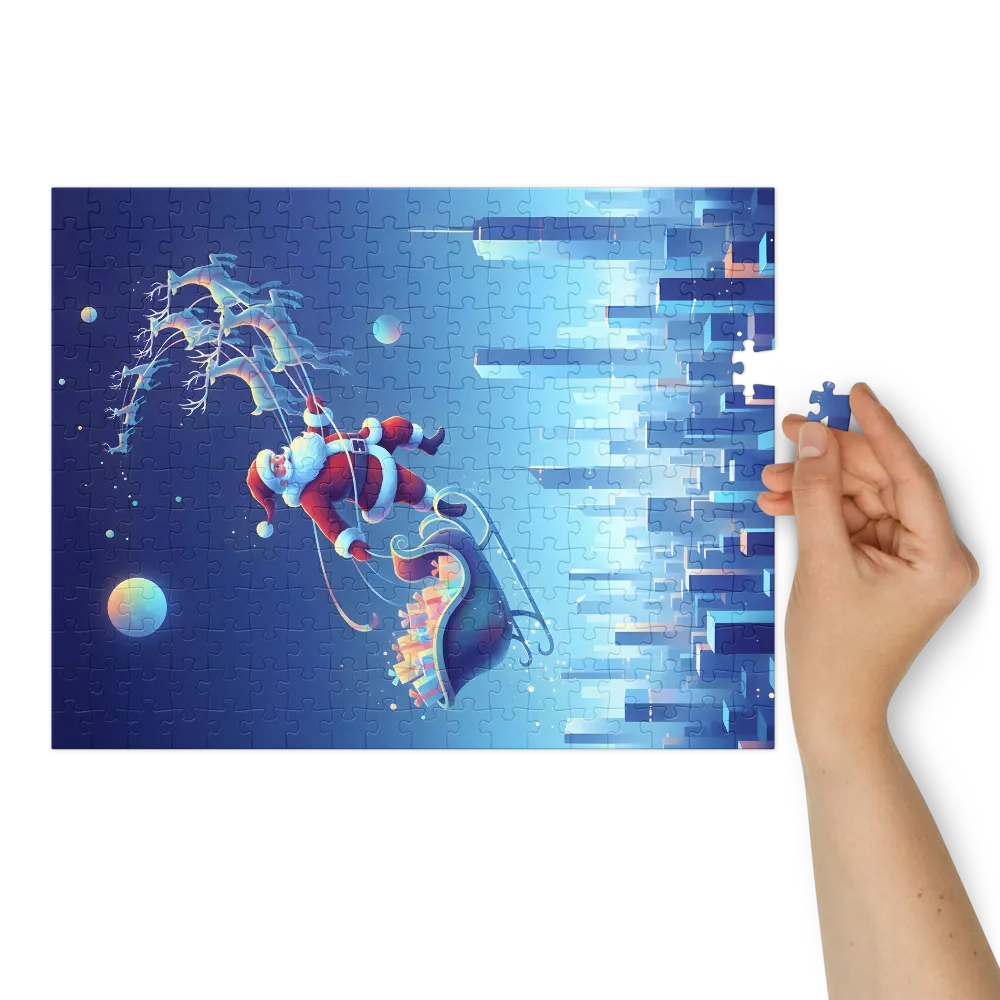 Midnight Sleigh Ride | Jigsaw Puzzles