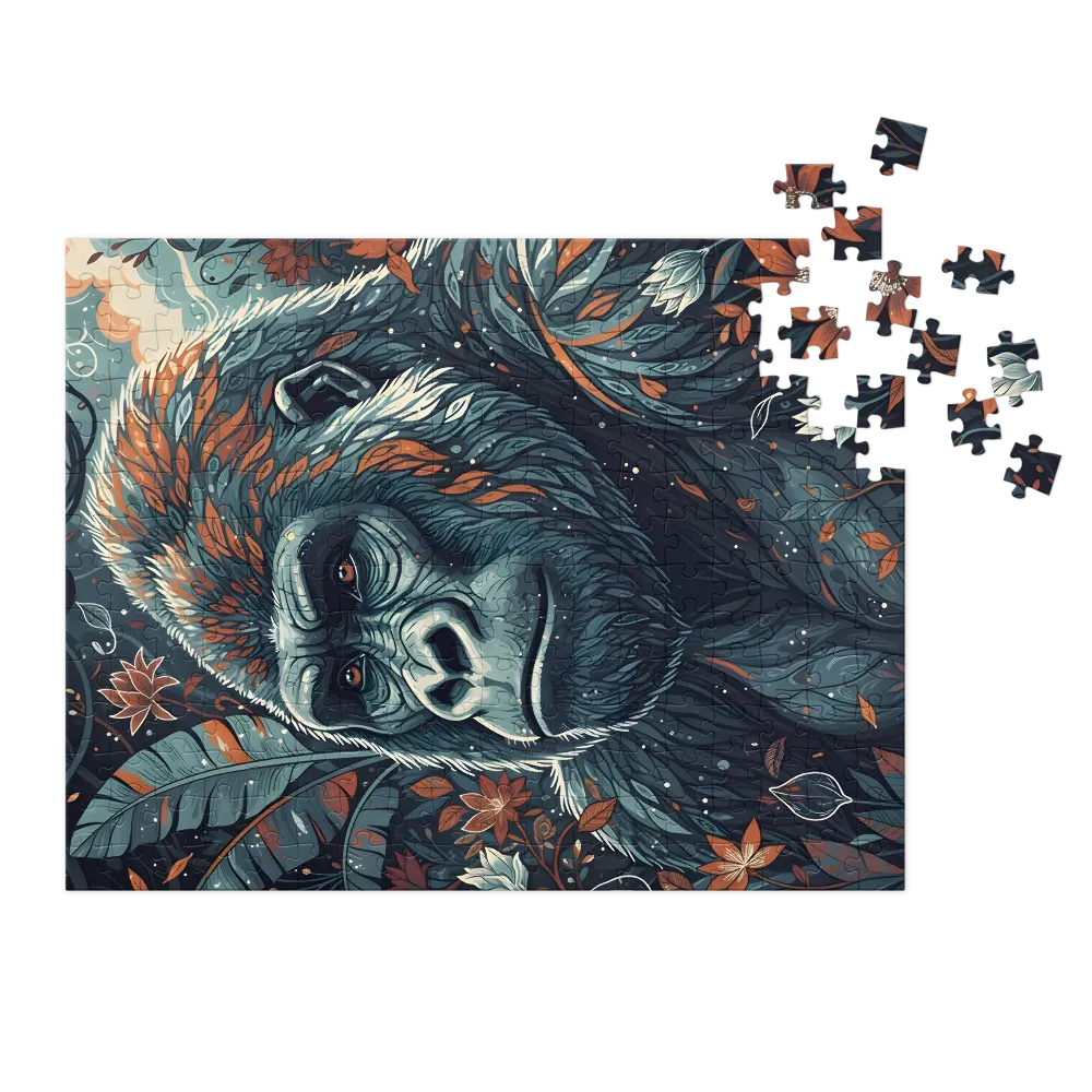Gorilla in Bloom