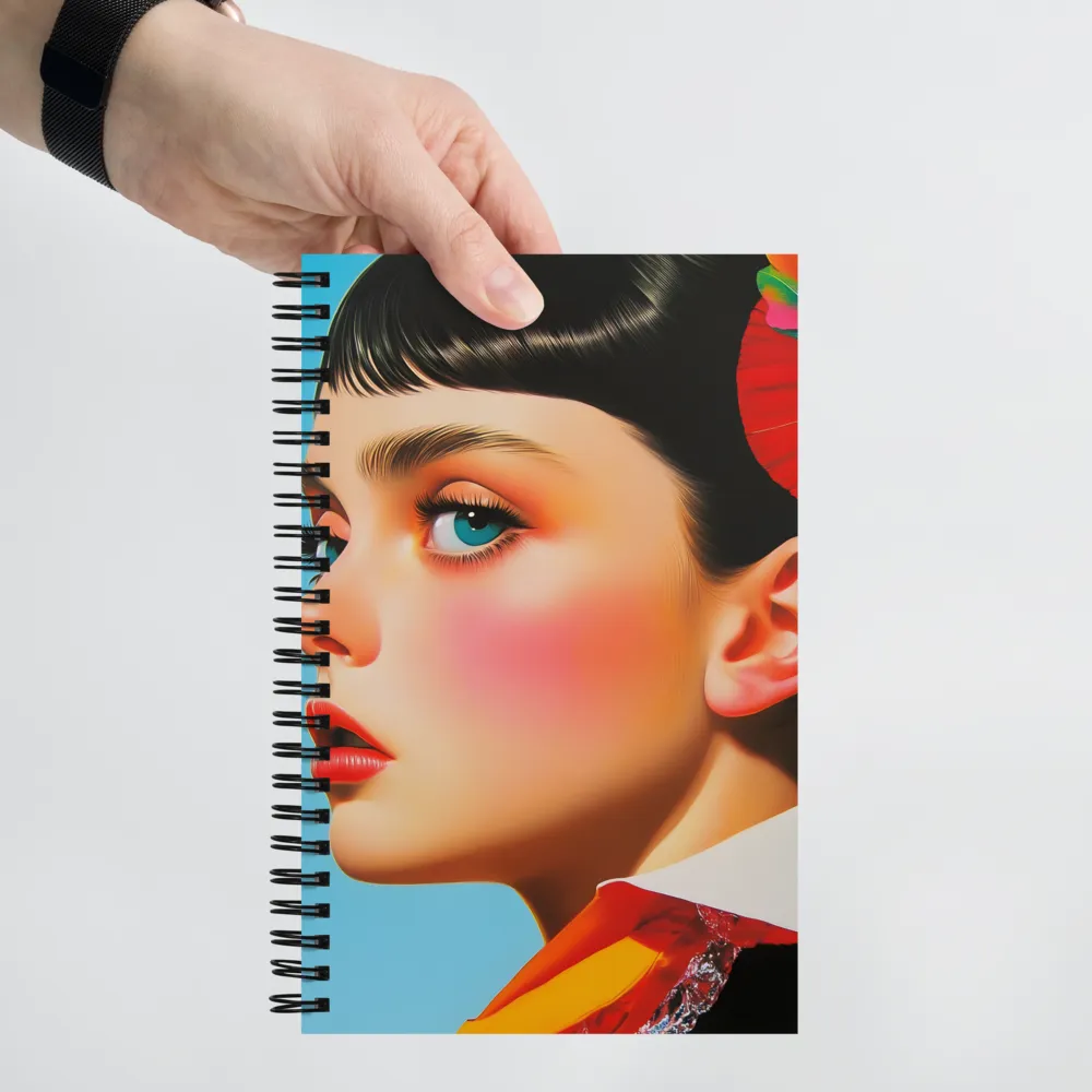 Radiant Gaze 
 Spiral Notebook | 140 pages