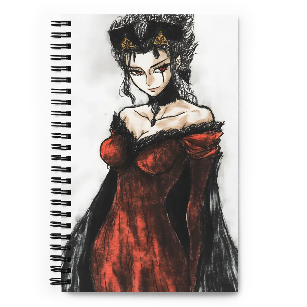 Crimson Empress 
 Spiral Notebook | 140 pages