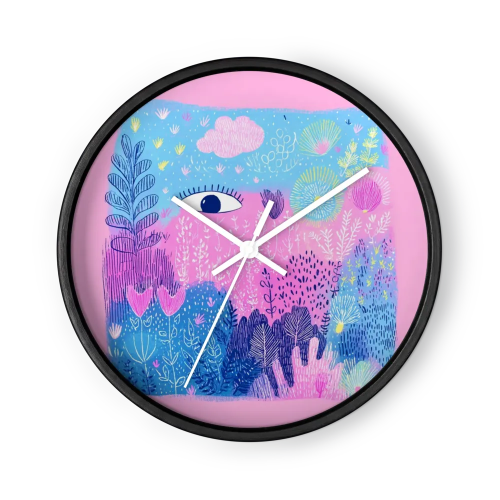 The Watching Garden | Wall Clock