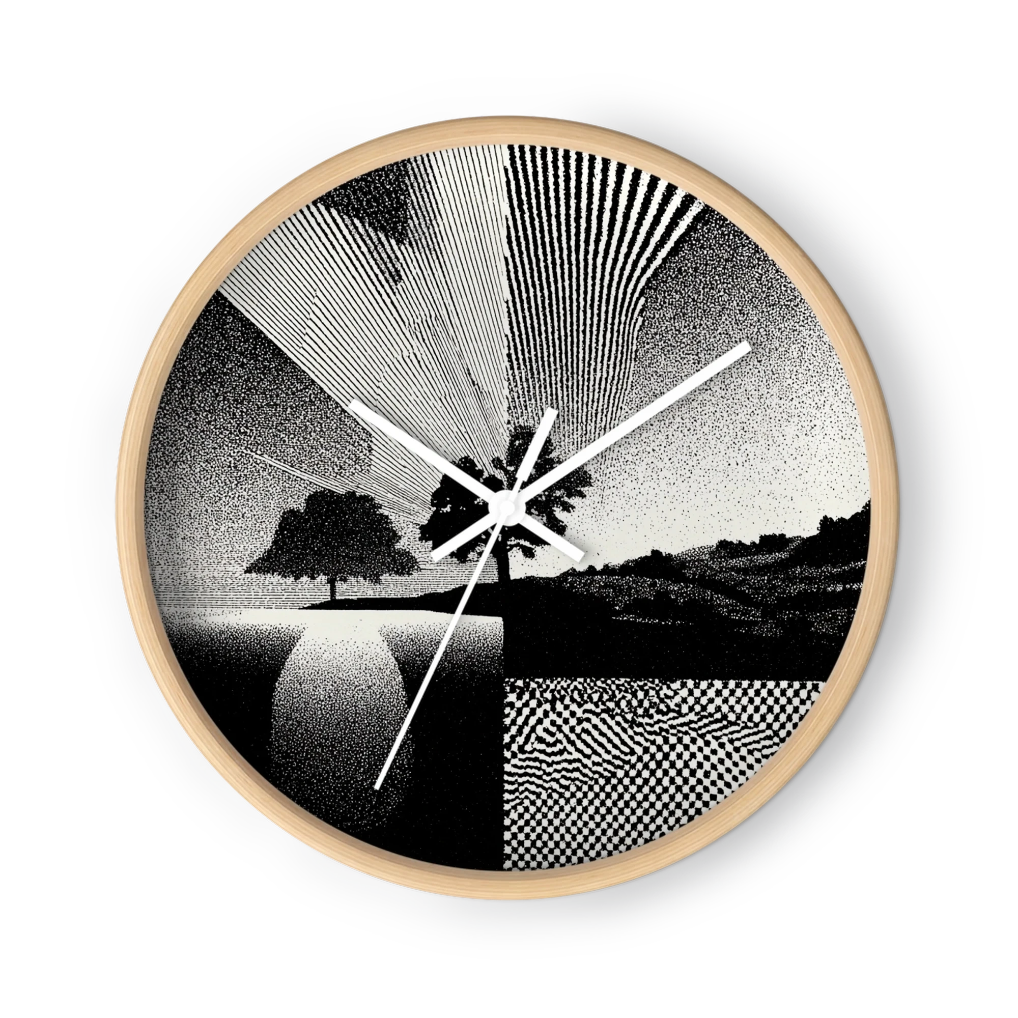 Surreal Stippled Horizon