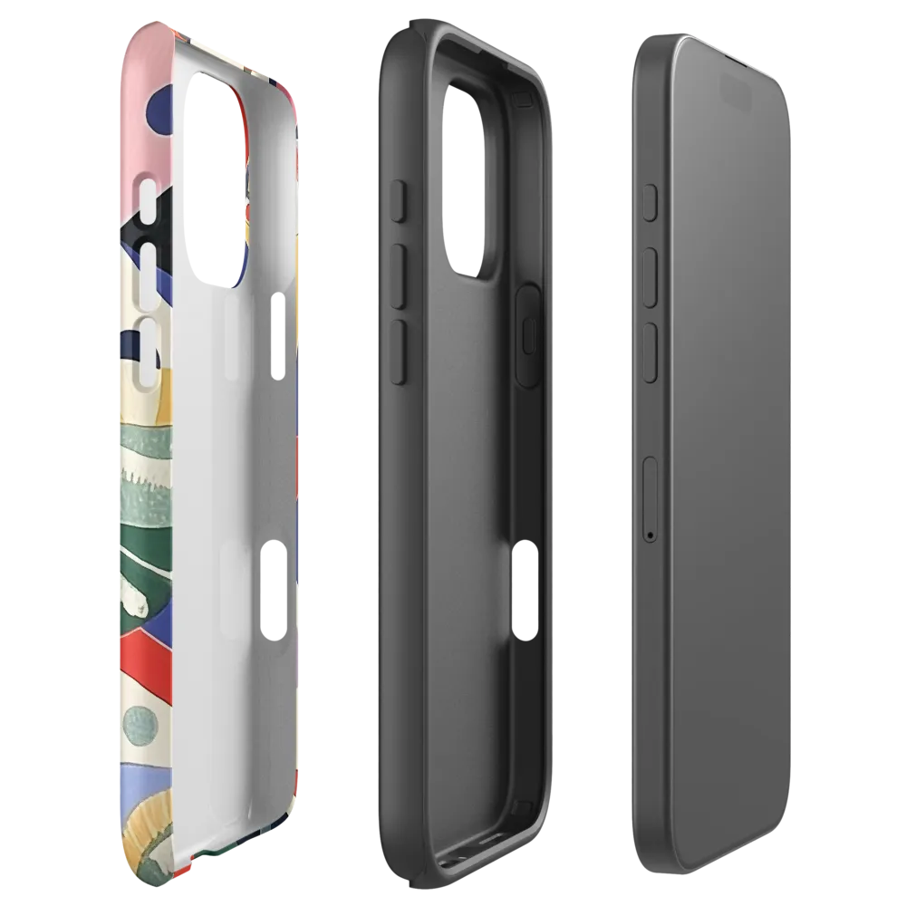 Vibrant Abstract Geometric Design | Phone Case