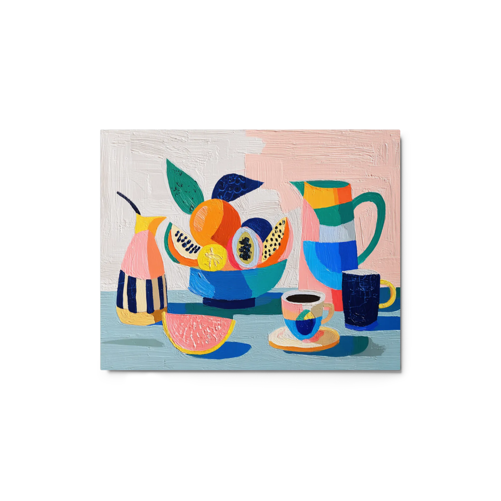 Citrus and Coffee Still Life