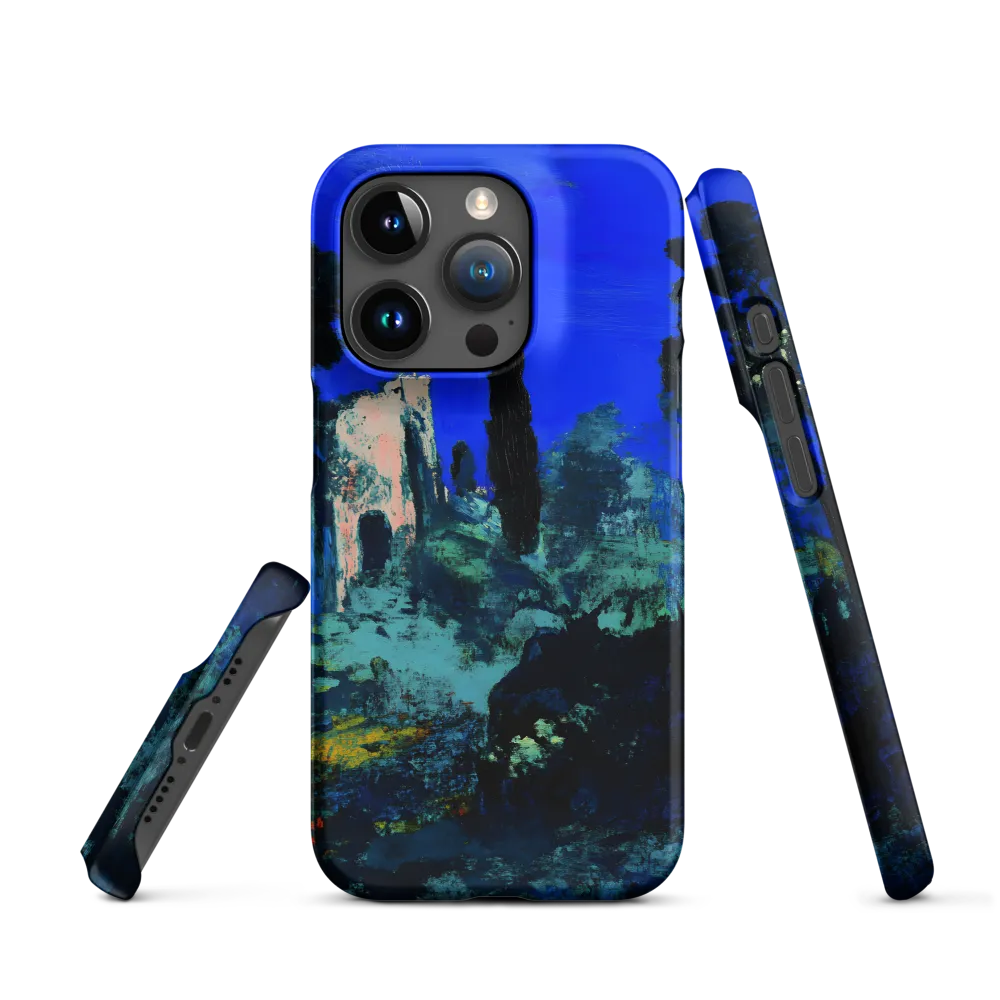Cobalt Night at the Ruins | Phone Case