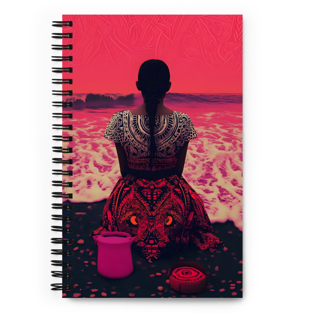 Crimson Tide Reverie 
 Spiral Notebook | 140 pages