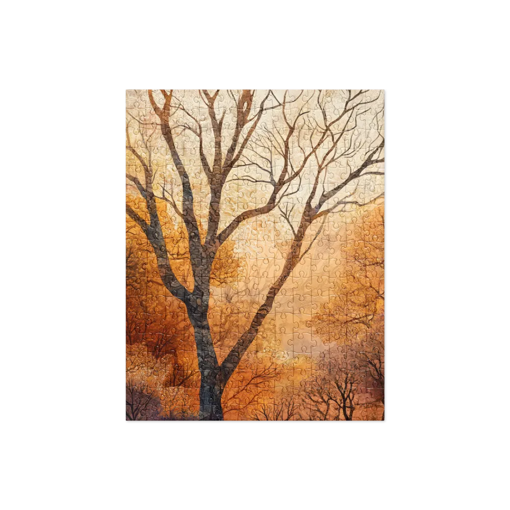 Autumnal Forest Mosaic 
 Jigsaw Puzzle