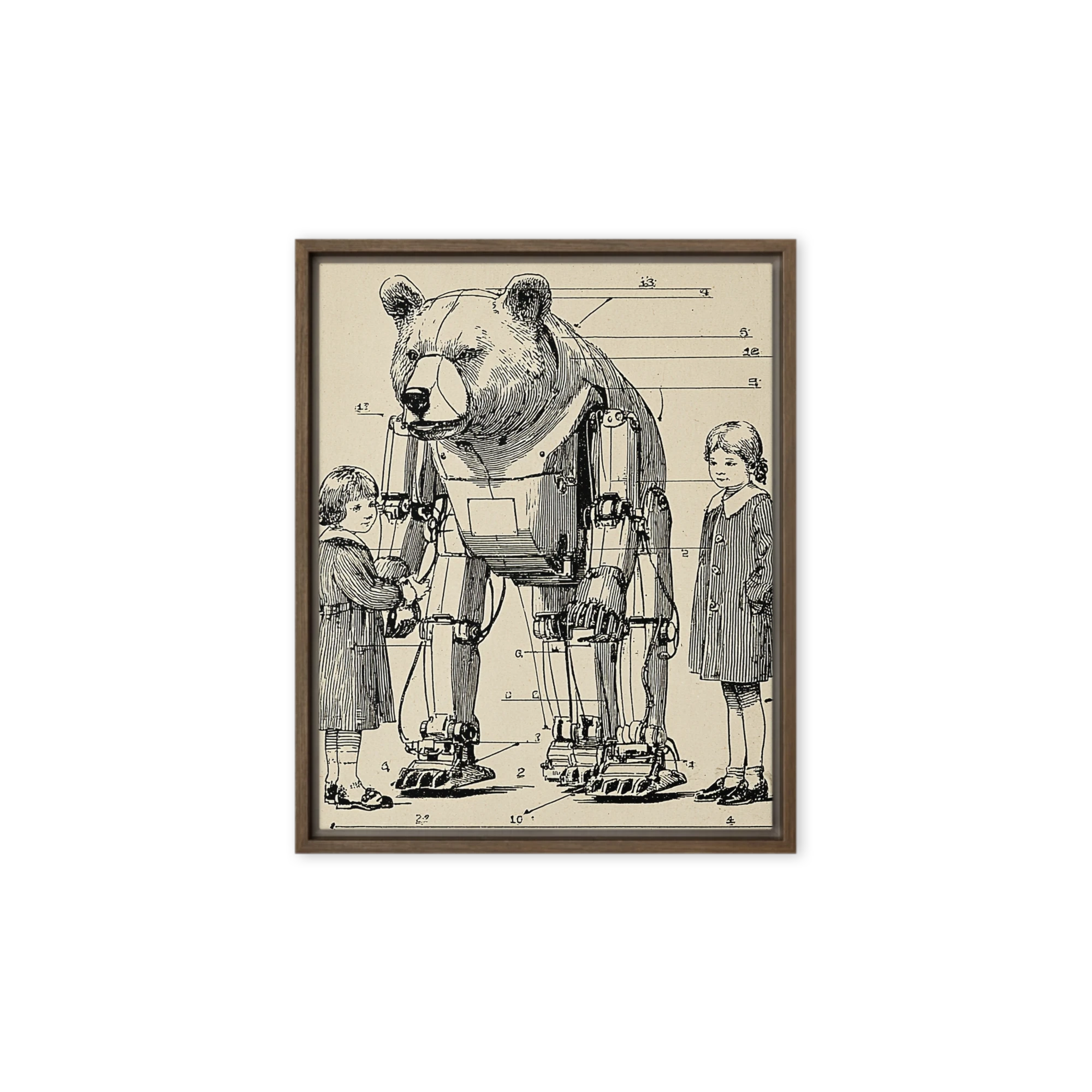 Robotic Bear Blueprint