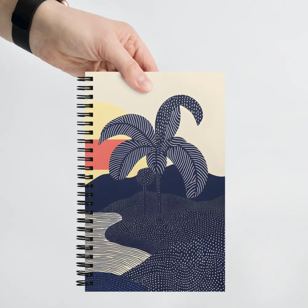 Tranquil Sunset in Modern Minimalism