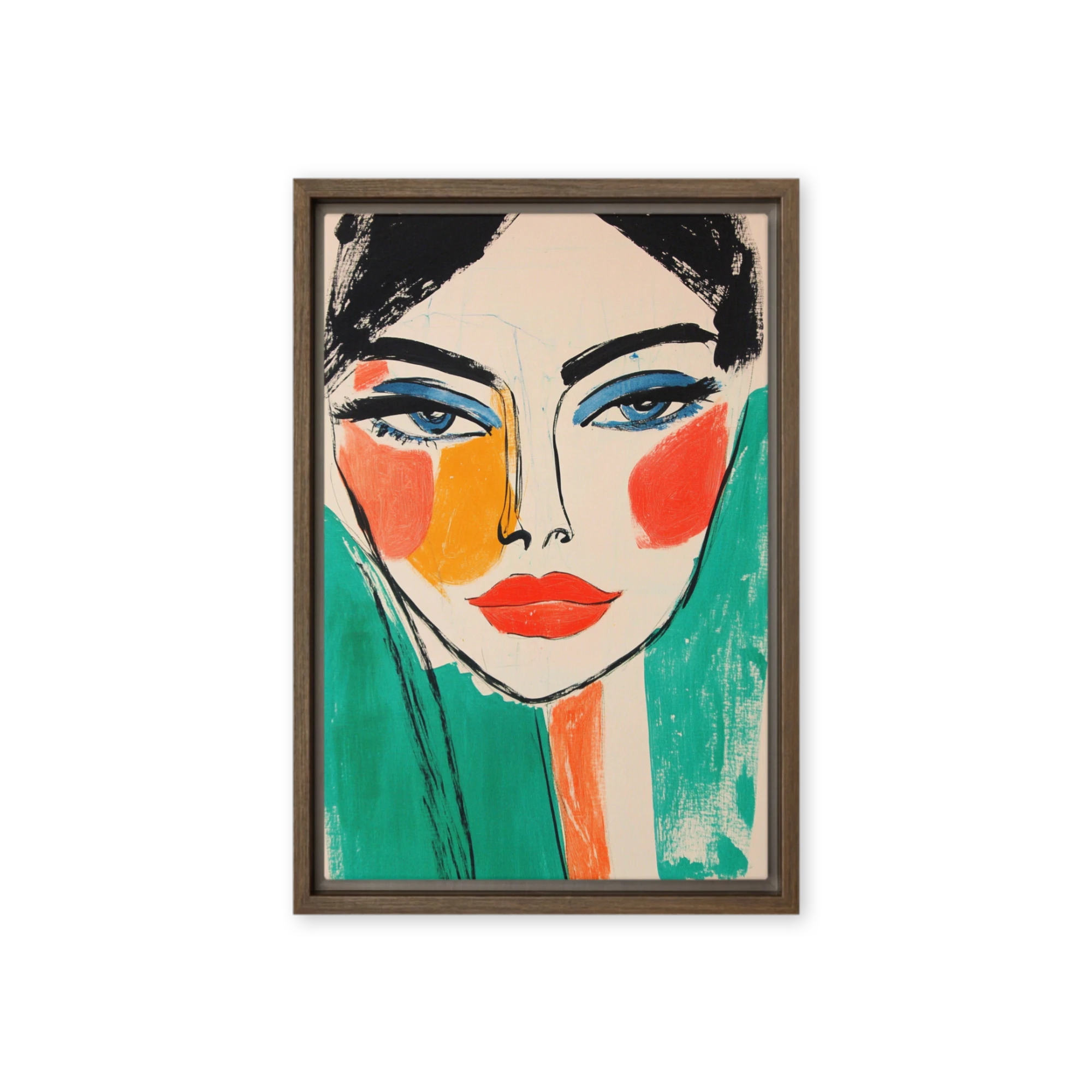 Expressive Pop Art Portrait | Art Print