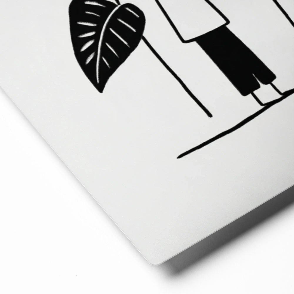 Shelter in Leaves | Art Print