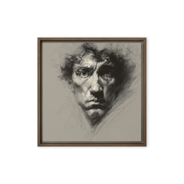 Intense Gaze | Art Print