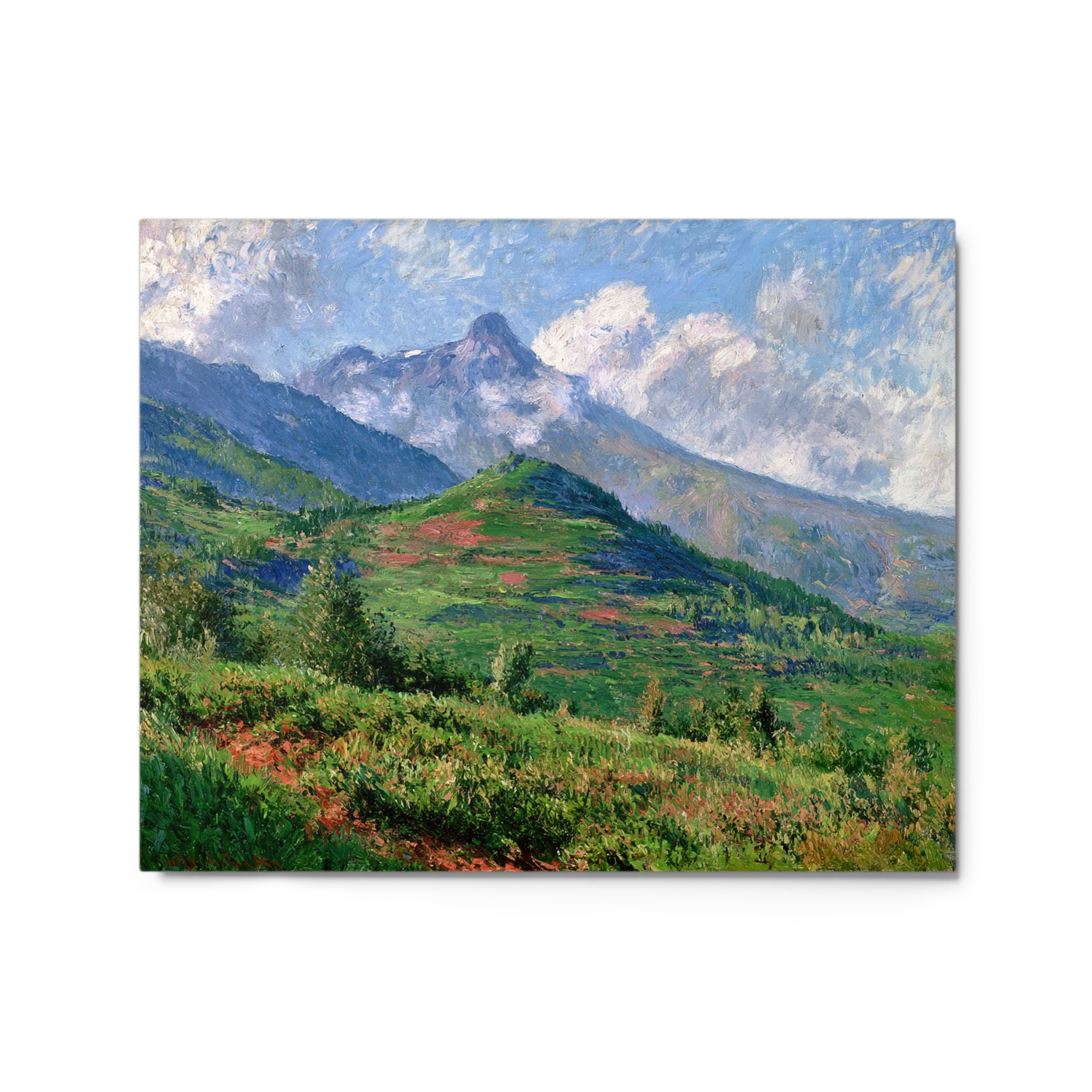 Mountain Heights in Sunlight